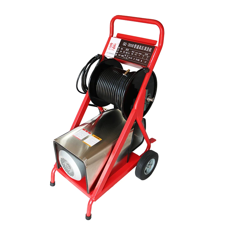 Jingri Industrial High Pressure Pipe Cleaning Machine For Housing