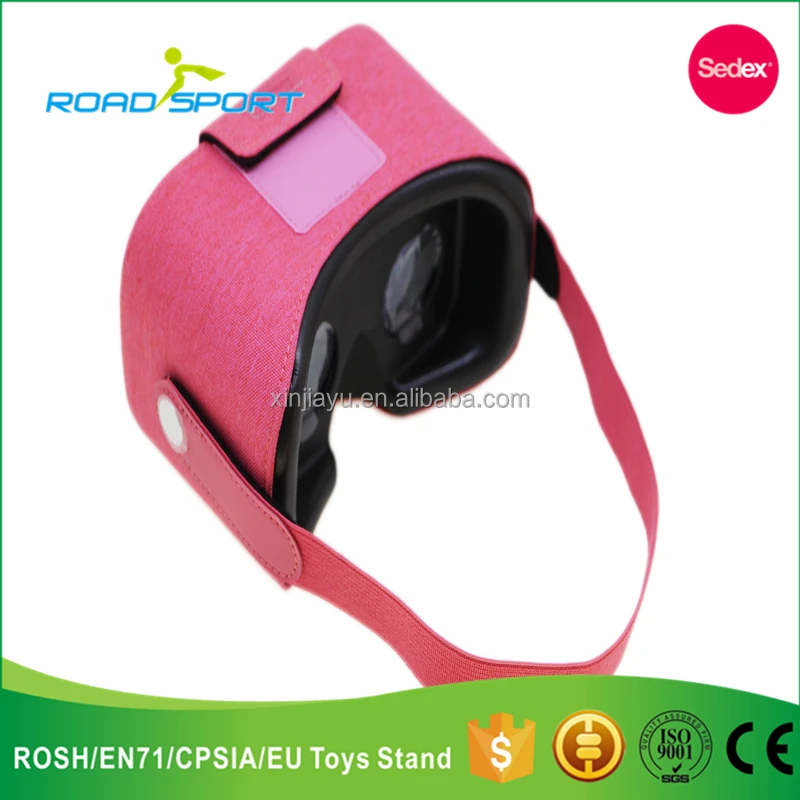 

3D portable waterproof virtual reality v1.0 VR glasses, Customized color