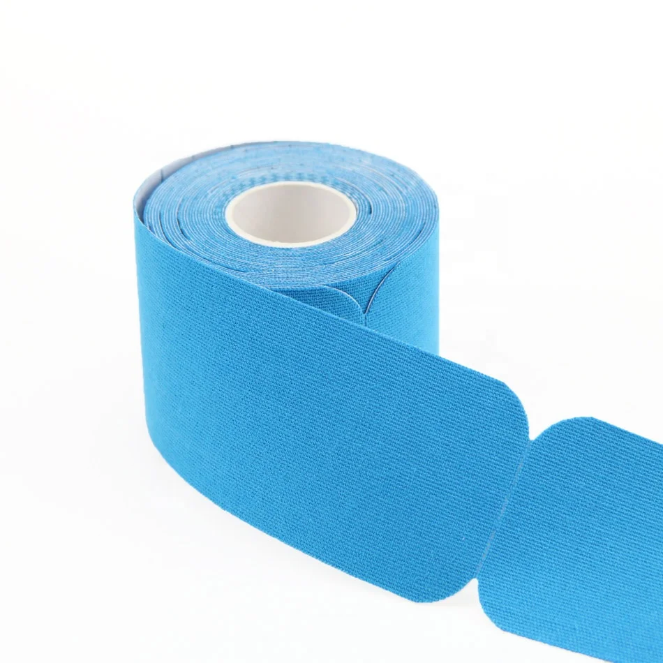 
5% spandex high density 5cm*5m flexo stretchable sticky pre cut kinesiology tape 
