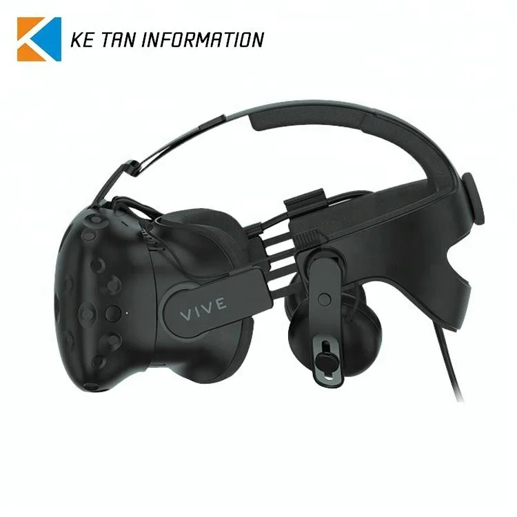 

Wonderful HTC Vive VR 3D Glasses Virtual Reality Headset Deluxe Audio Strap smart Helmet, Black