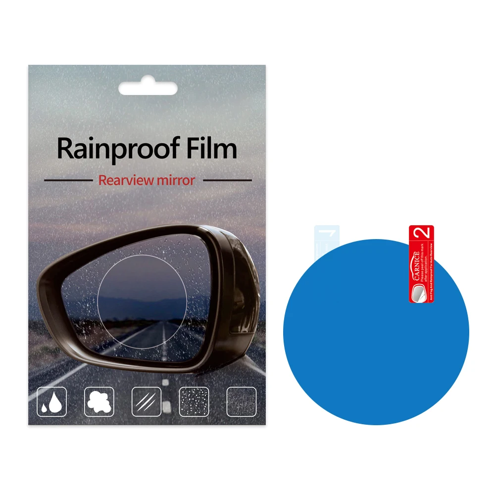 

2019 Hot Sale Competitive price Anti-Fog Protective Film Rainproof Car Rearview Mirror Film 135*95mm, Crystal clear screen protector