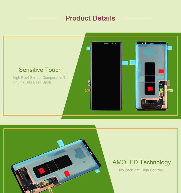 screen replacement note 8 cost