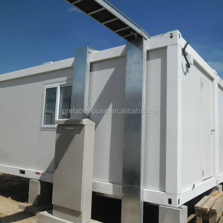 Flat packed living container house, modular assembly house, two storey modular house