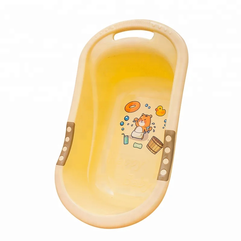 

Multifunction Convenient Plastic Freestanding Child Kid Use Baby Bath Tub, Customized