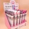 30pcs/box Korean Cartoon Bear Claw Ball Pen Bear Claw Pen 10 Colour In 1 Ball Pens PLEASE BUY THE QT LIKE 30PCS*1/2/3