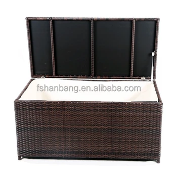 rattan storage box