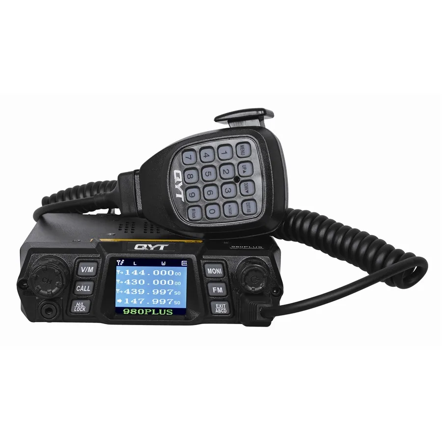 75w High Power Qyt Ktuv980 Plus Mobile Radio Multiple Function Vhf/uhf
