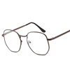 Hot selling square flat mirror Stylish wild metal frame Available near reading glasses frame