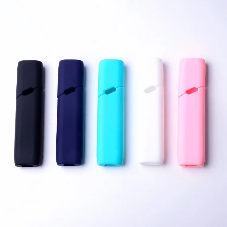 

Silicone cigarette case china, anti-shock high quality silicone protector case for Iqo cigarette, 10 colors