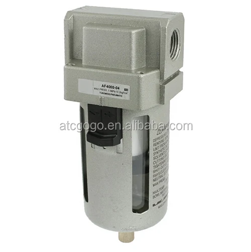 High Quality Pneumatic Air Filter Af Series Manual Drain And Auto Drain ...