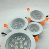 1200 lumen 12w cob led downlight dimmable , 90mm cutout led cob downlight recessed