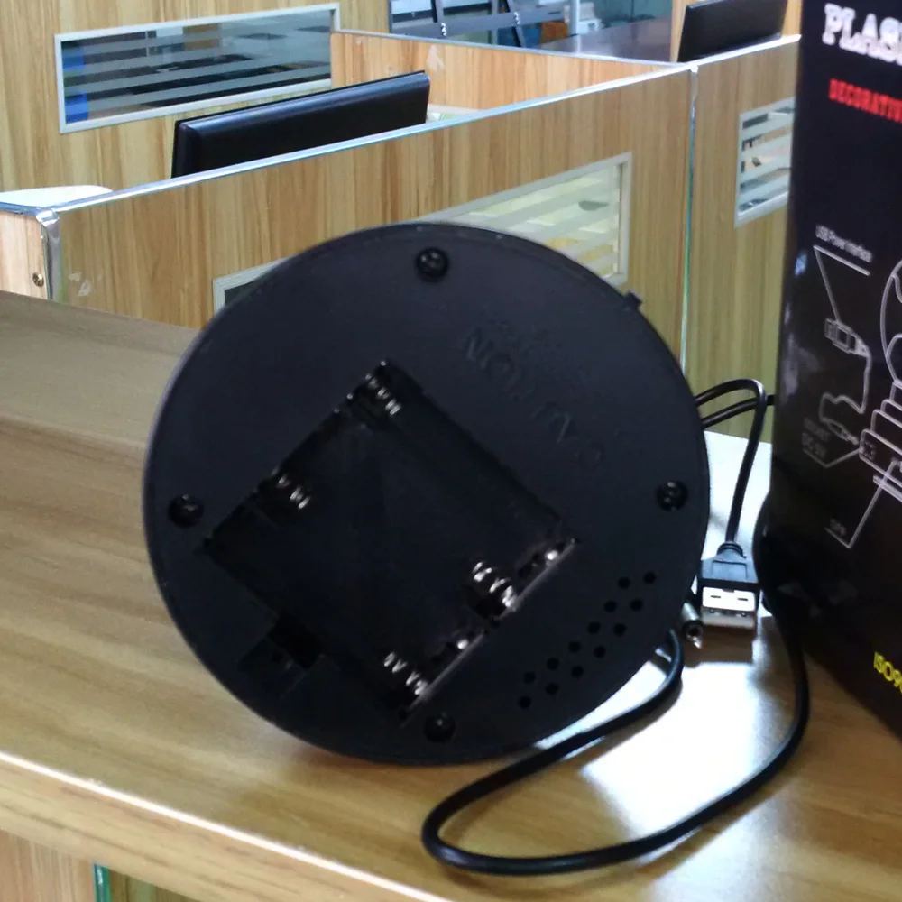 3inch USB Plasma Ball Sphere Light Magic Crystal Lamp static electricity Touch Sensitive negative ion Magic light