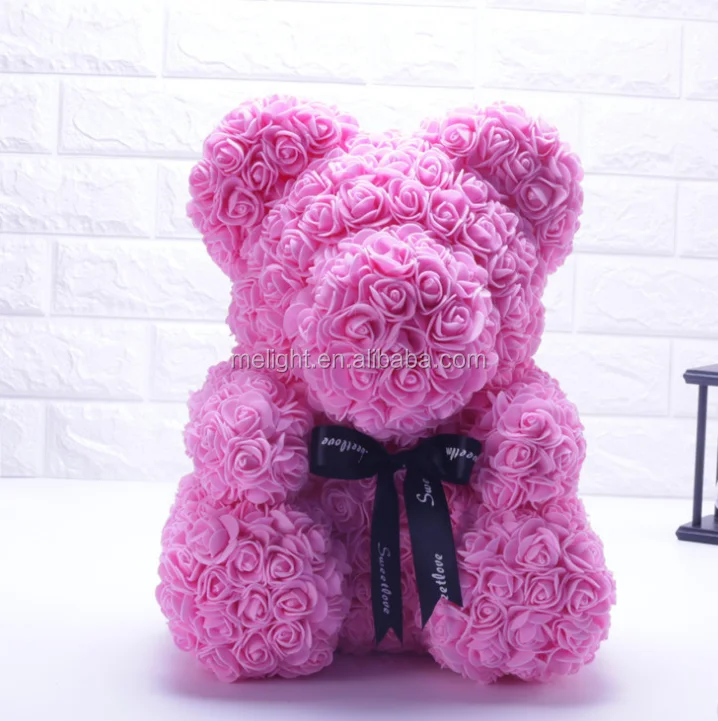 valentines day teddy bear rose