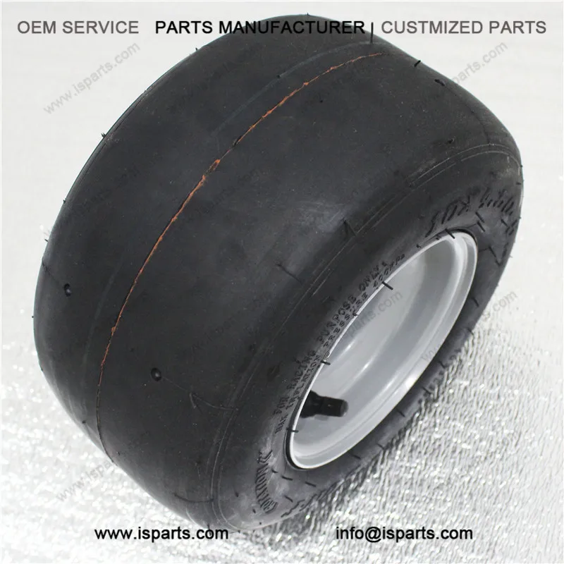 Assembly 150cc Go Kart Tire Wheel 10x4.55 With Grey Steel Rim Buy
