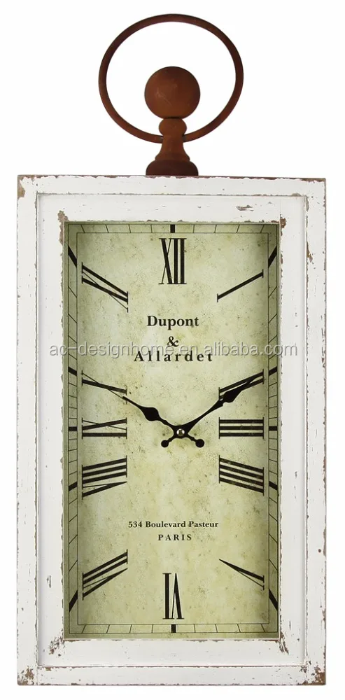 Dupont Allardet Iron Wooden Gl Wall Clock Allardet Iron Wooden Gl Wall Clock