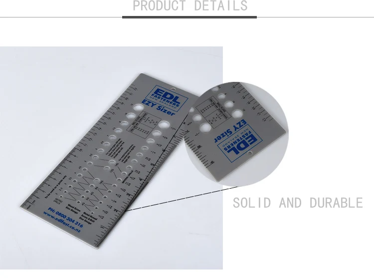 OEM Design Different Shaped Plastic Drawing Template Scale Ruler for Promotion