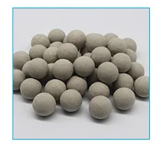 25mm inert ceramic ball support media for oil refinery catalyst