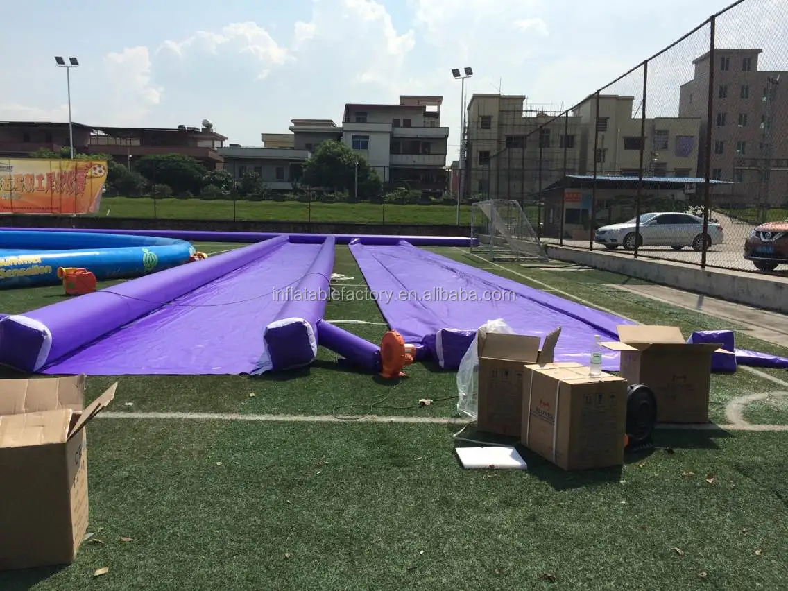 inflatable slip n fly water slide for sale