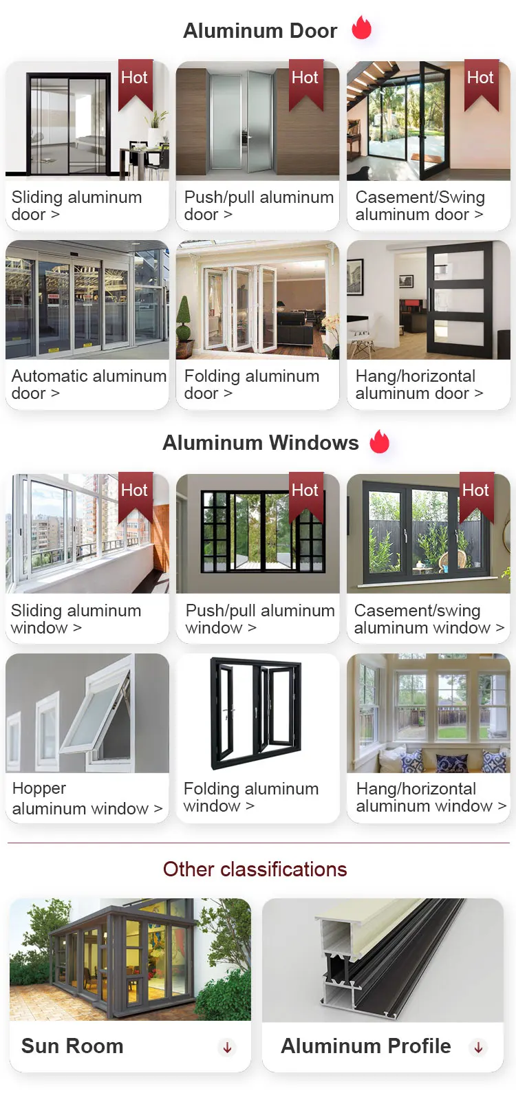 Heavy Duty Aluminum Air Tight Glass Sliding Door Large Lift Sliding Door