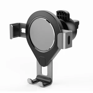 Aluminium Alloy Car Air Vent Gravity Phone Holder