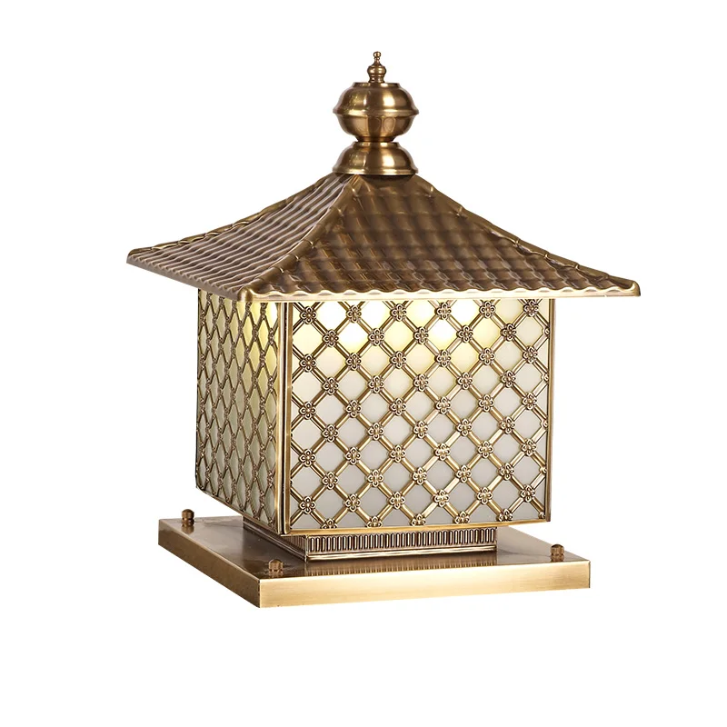 modern gate lamp