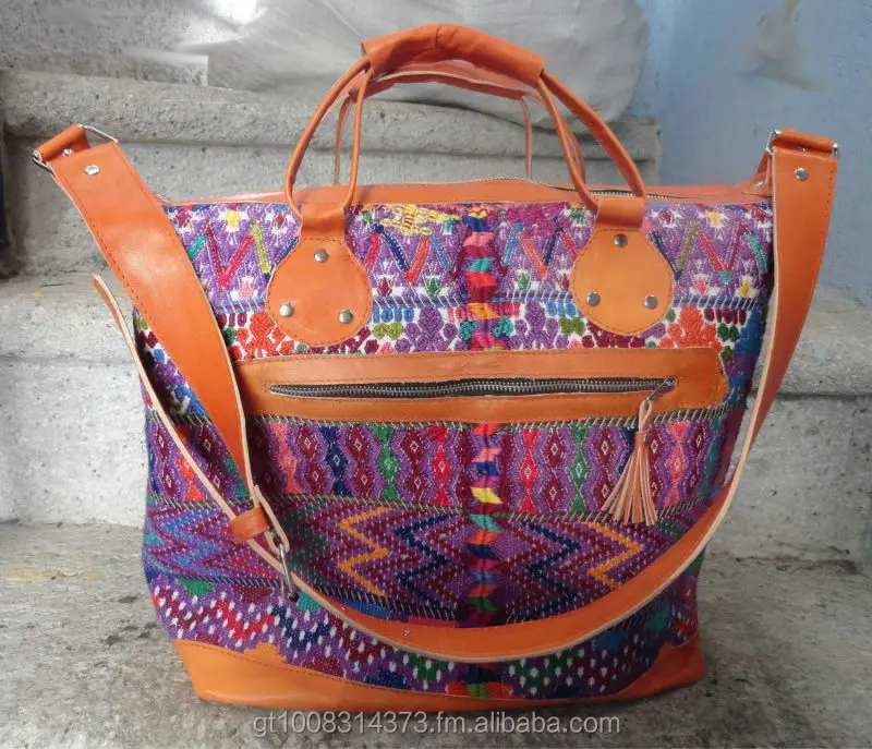 Leather Guatemala Weekender Huipil Bag Leather Guatemala Weekender Huipil Bag Product On Alibaba