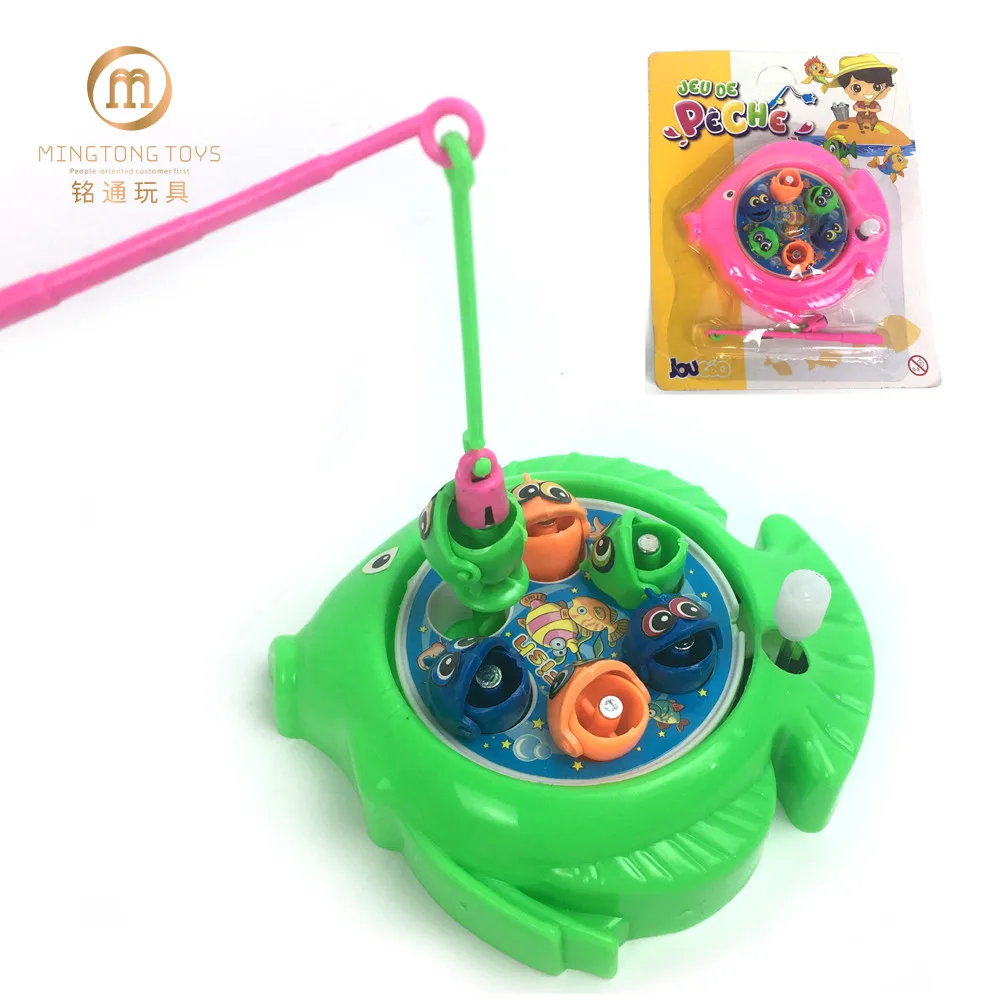 Custom funny game toy magnetic fishing toy for kids