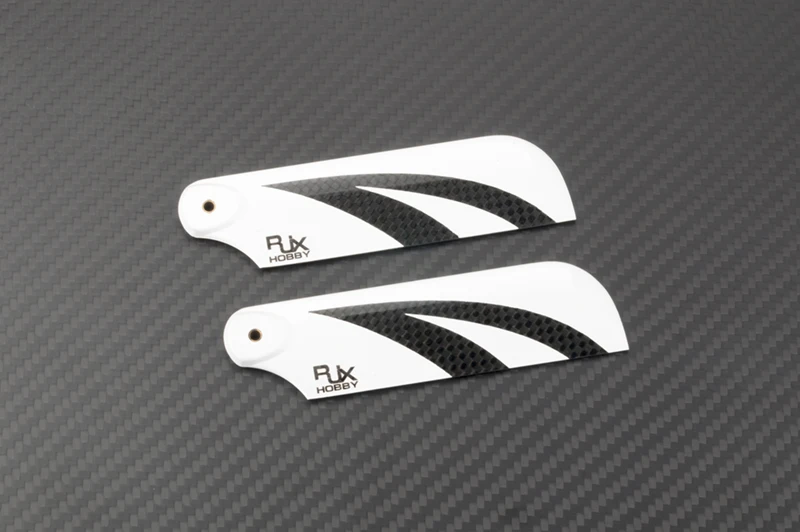 RJX Vector Green and White 105mm Tail CF Blades