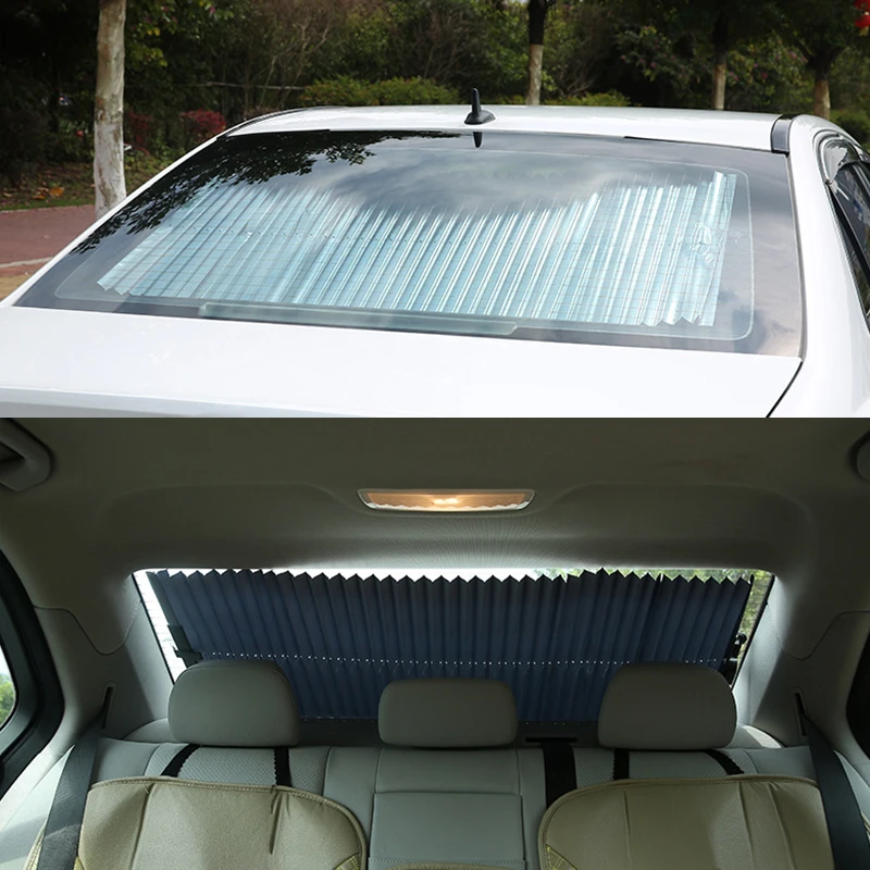 Latest Suv Truck Car Front Windshield Retractable Sunshade Rear Window