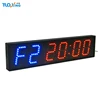 High quality 6 digit 4 inch interval/crossfit outdoor timer watch with handle