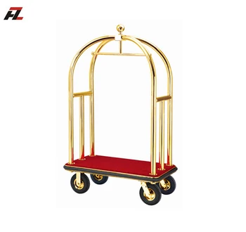 luggage carrying trolley