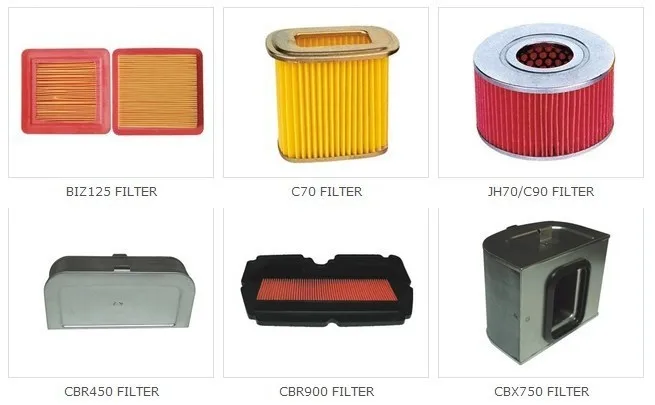 CD70 JH70 Motorcycle compress air filter