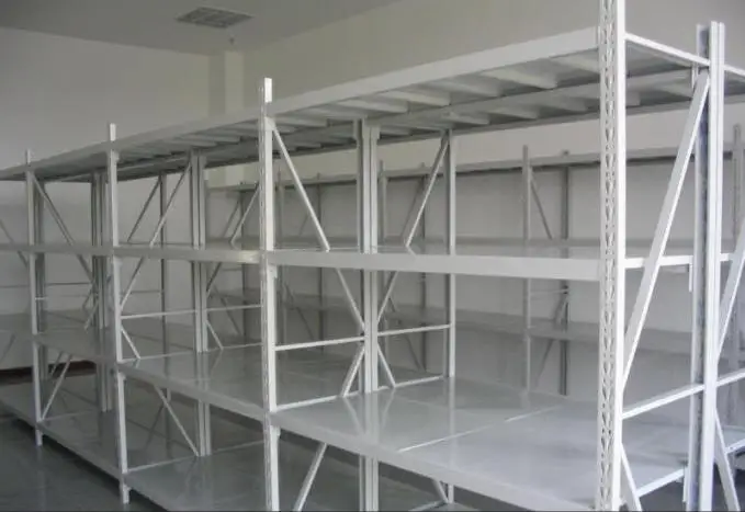 industrial metal shelves medium duty type black storage racks