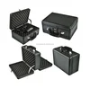 Double Open Door Aluminum Rifle Storage Case With Wave Sponge Interior