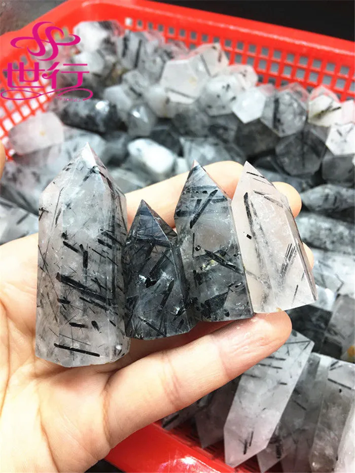 Black tourmaline crystal wand (5)