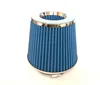 104.1201high flow racing performance air intake multi-fit blue universal conical filter /sport air filter /tuning parts