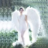 Adult Size costume Large White Feather Angel Wing For Sale