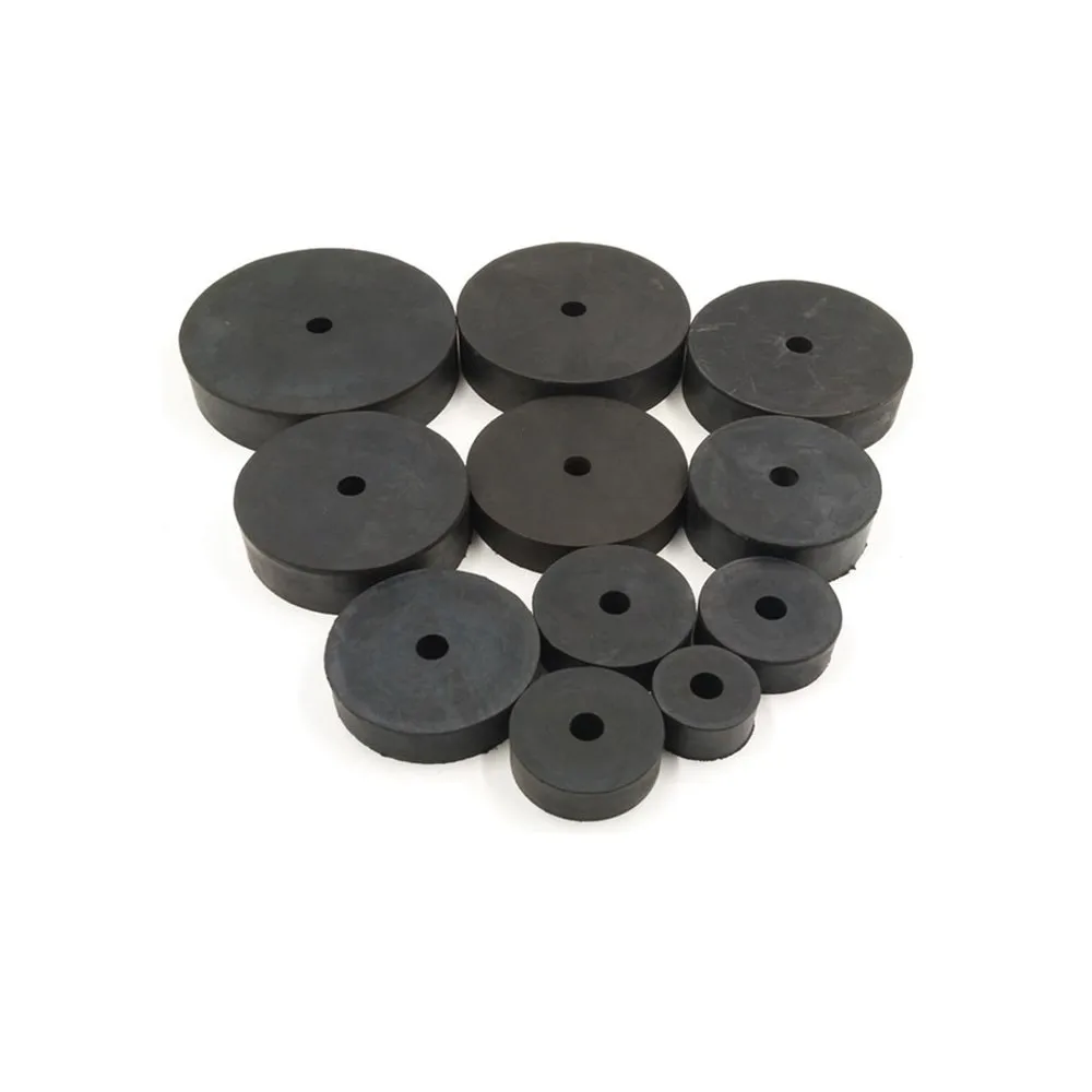 Customized Rubber Circular Rectangular Damping Block With Holes Buy