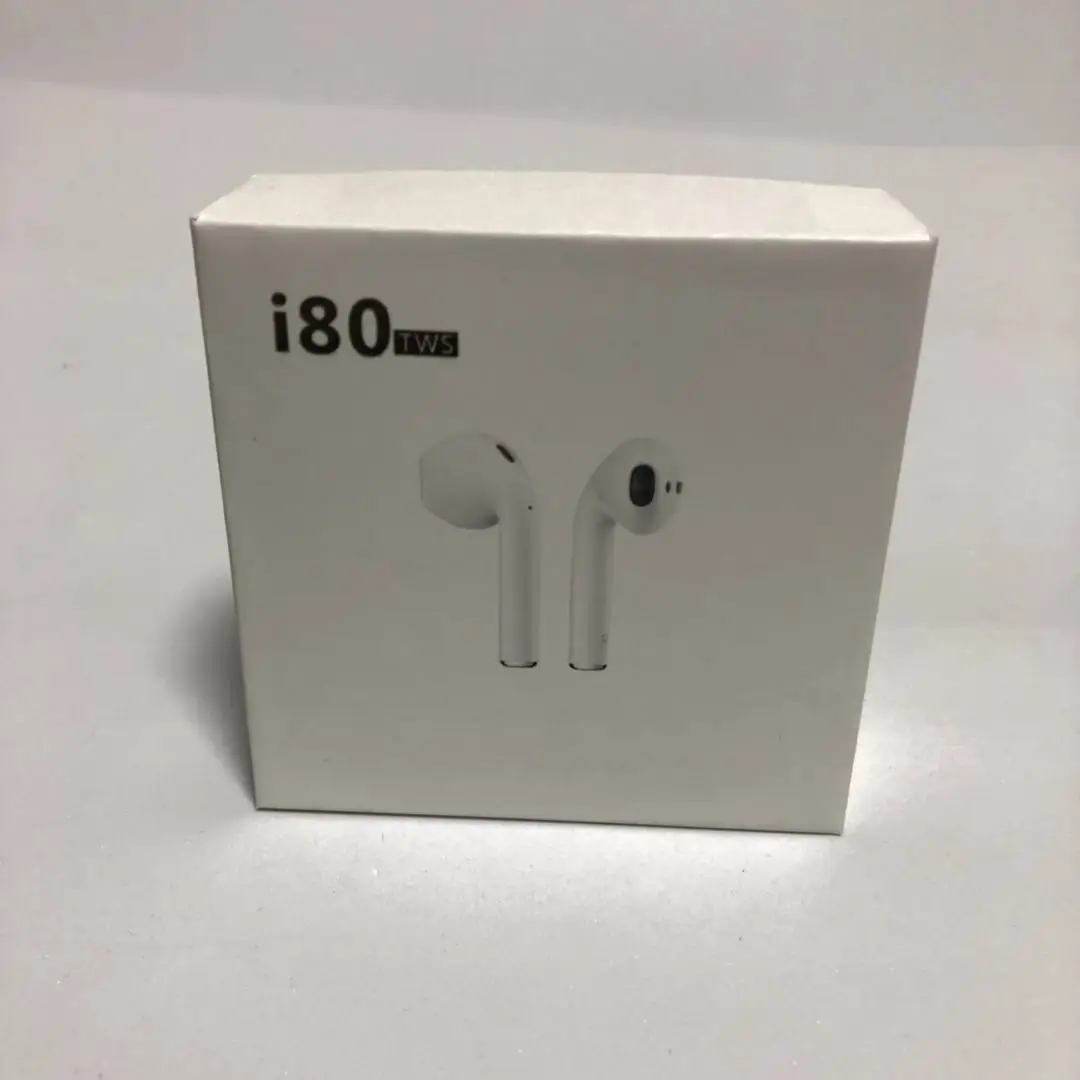 

i60 i80 Real Battery Shows On Popup Window I30 Tws Stereo Sport Headphone Microphone Earphone, White