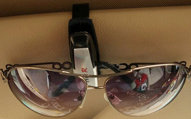 Очки карты держатель клипа стайлинга автомобилей автоаксессуары солнцезащитный козырек солнцезащитные очки для авто автомобиль держатель