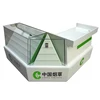 Titanium alloy frame glass showcase for collectible objects/ Toys display showcase/ Glass display showcase for collections