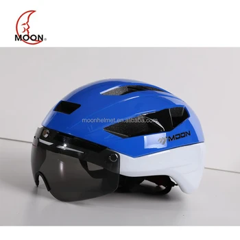 road bike helmet with visor