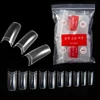 NAILTALK New Type Traceless 500Pcs Per Bag White Clear Natural Salon Finger Chart French Matte Nail Tip