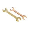 Open ends wrench spanner 5.5mm to 10mm 15mm 20mm 25mm 30 32 34 36mm Explosion proof Non-sparking Be Al Cu