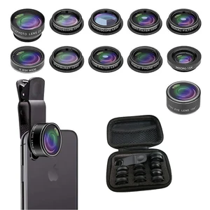 Universal Wide Angle & Macro Cell Phone Camera Lens Kit