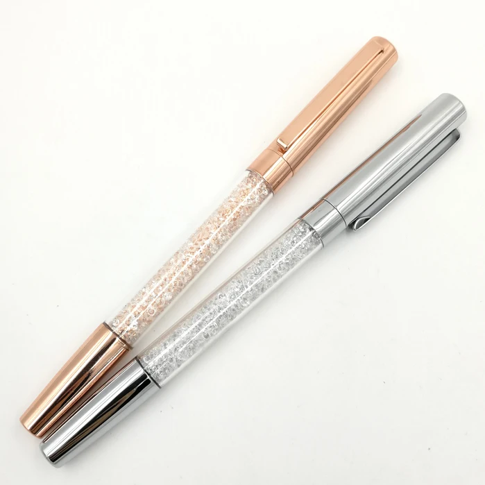 Customized High End Jewelled Crystal Bling Metal Pen For Gift Promotion ...