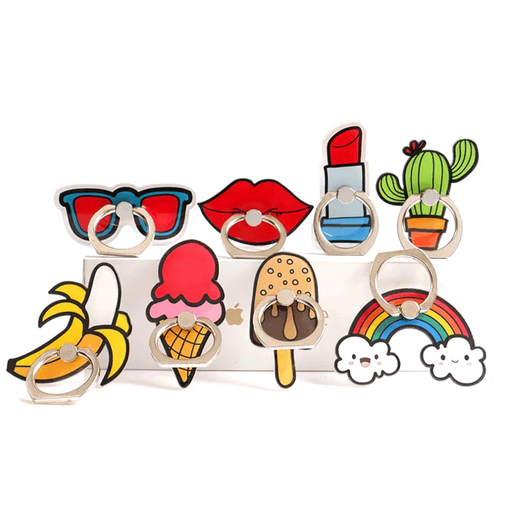 

Universal Phone Holder Finger Ring Pop Mobile Grip Stand Socket For Smartphones