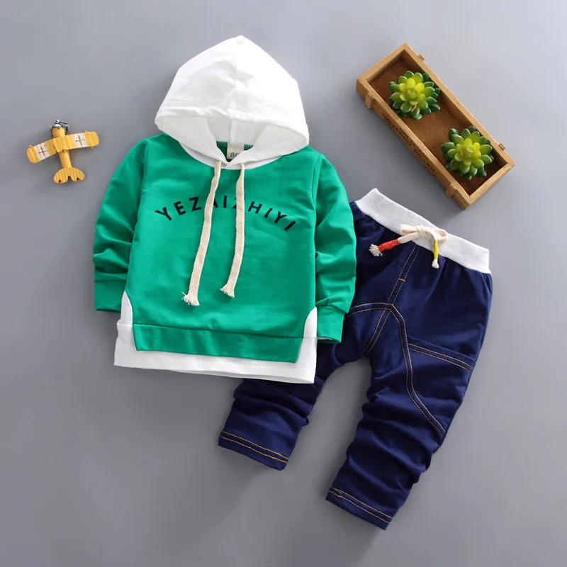 

boys clothing sets 2018 autumn spring kids boys hooded clothes sport suit children casual tracksuit clothing, N/a