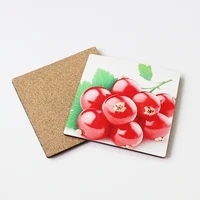 

90x90mm square sublimation wood coasters from Chinese factory with Free samples on promotional