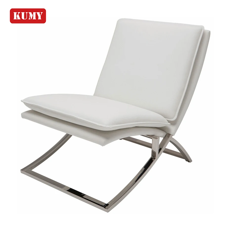 Concise Design Elegant Comfortable Leisure Single Indoor Sling Chair Concise Design Elegant Comfortable Leisure Single Indoor Sling Chair High Density Foam Steel Frame Recliner Living Room Sofa